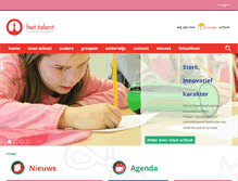 Tablet Screenshot of hettalent.com